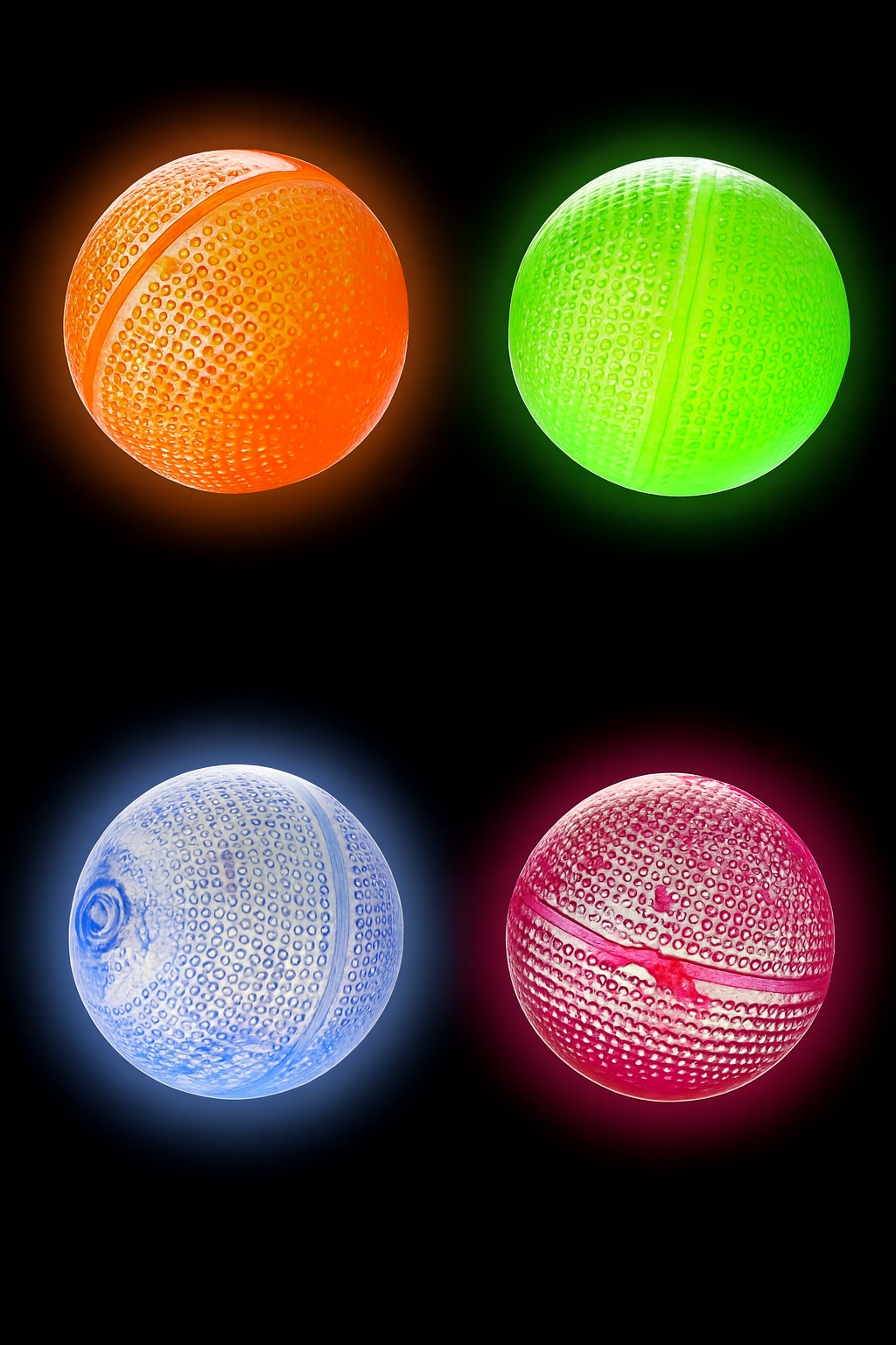 4 Pack Of Glow Balls